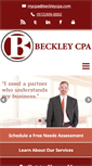 Mobile Screenshot of beckleycpa.com